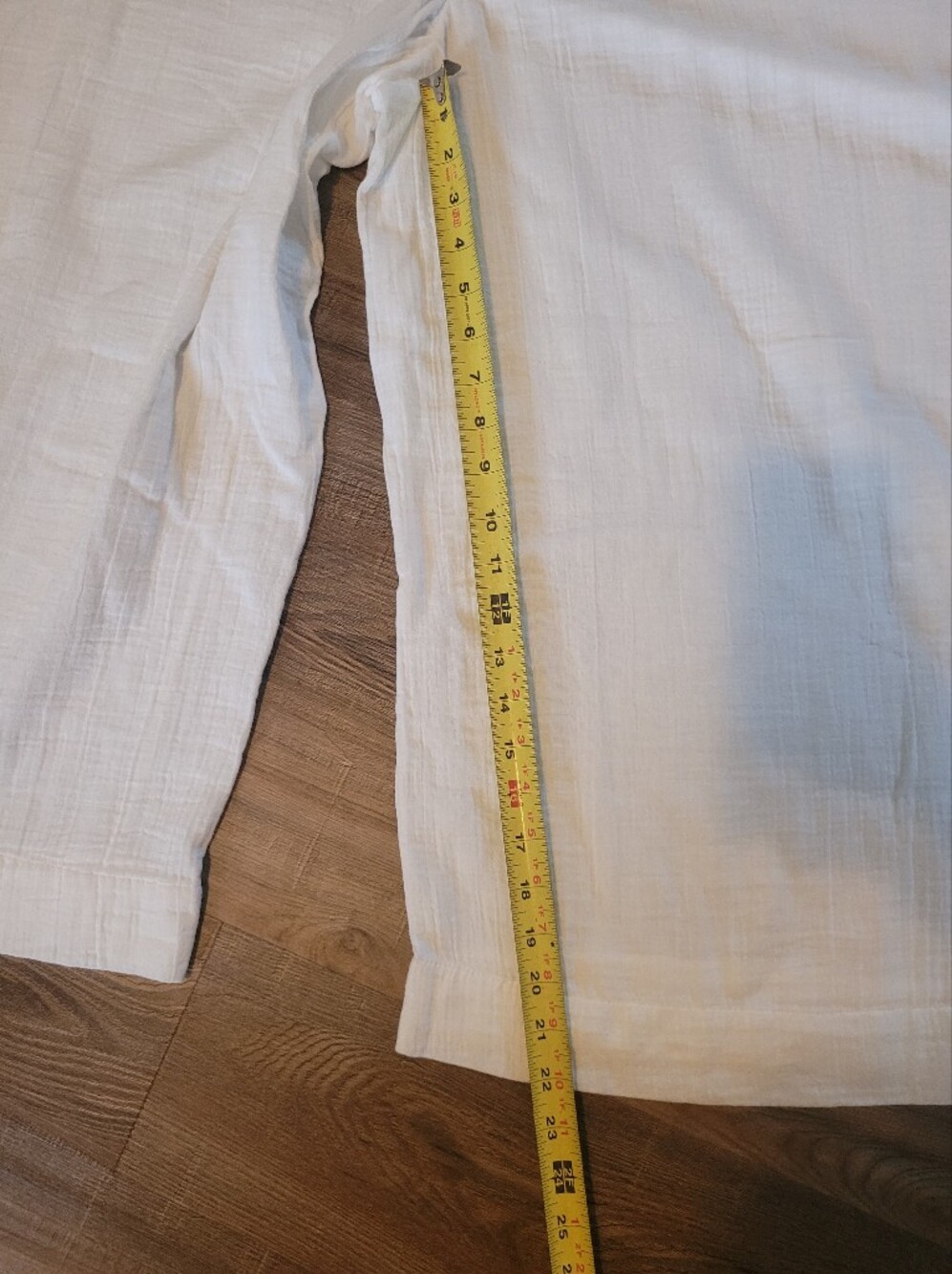 Old Navy White V-Neck Linen-Style Jumpsuit - 2X - Picture 8 of 8